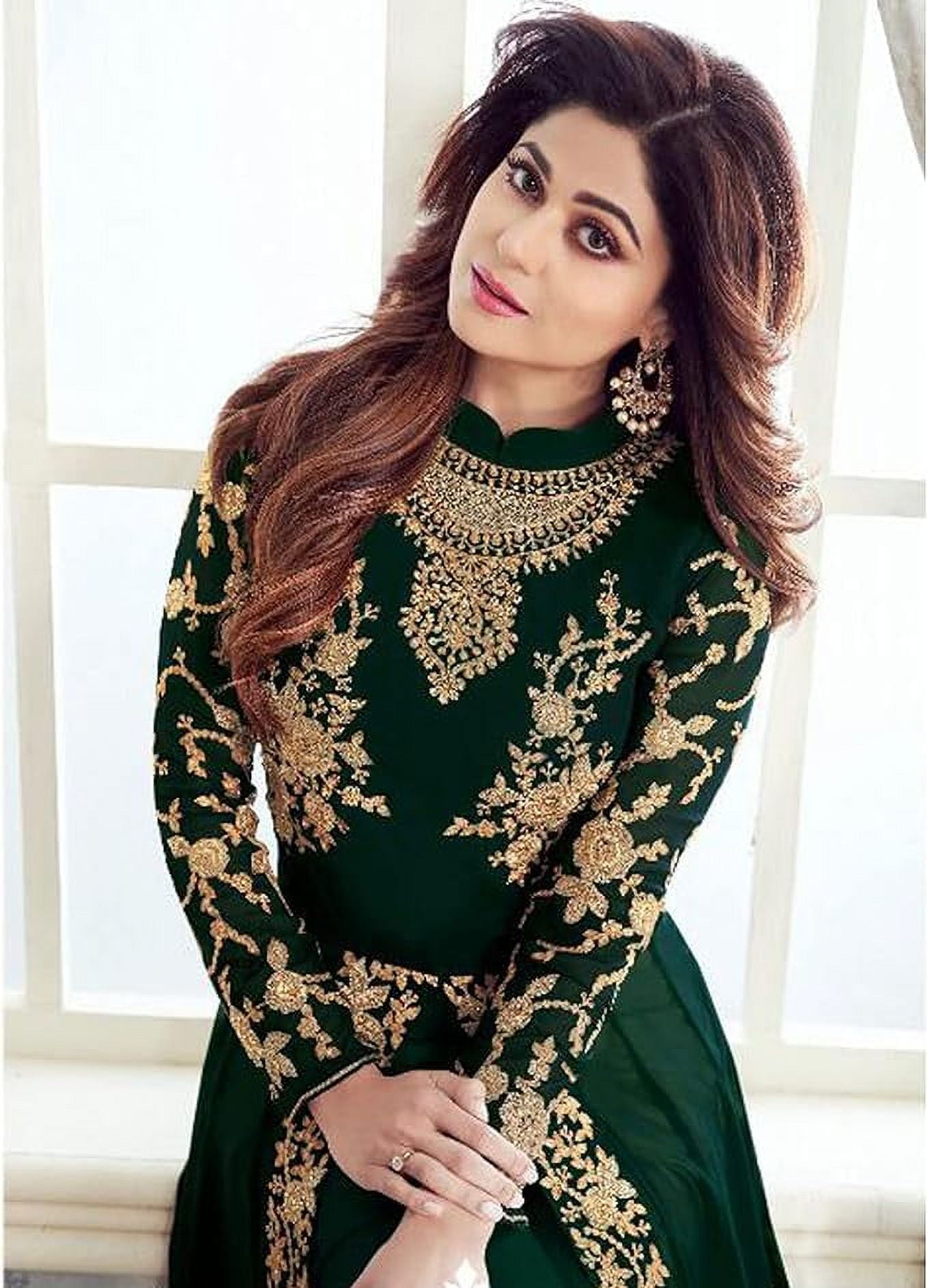 dark green pakistani party dresses Stylish Party Wear Dresses for Pakistani Bridal
