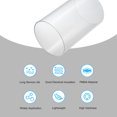 thumbnail image 3 of Acrylic Pipe Clear Rigid Round Tube 155mm ID 160mm OD 10" for Lamps and Lanterns, Water Cooling System, 3 of 6