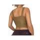 thumbnail image 4 of Camiseta Sin mangas VISgogo color sólido cuello en U ajustada verano L, 4 of 5