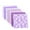 Purple, variant on Mikilon DIY Cotton Fabric Bundle 9.84 x 9.84 Inches, 7PCS Different Pattern, Squares Patchwork Material for Sewing Quilting Scrapbooking. (Purple)