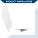 thumbnail image 5 of Tapa del inyector de lavado de faros del lado derecho del parachoques Unique Bargains para Honda Civic FB2 FB3 2012-2013, recubrimiento de parachoques, fuerte y duradero, 1 pieza blanca, 5 of 7