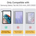 thumbnail image 2 of JETech Kids Case for Samsung Galaxy Tab A8 10.5-Inch 2022 (SM-X200/X205/X207) with Built-in Screen Protector, Shockproof Full-Body Handle Stand Tablet Protective Cover (Plum), 2 of 6