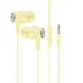 thumbnail image 1 of Bluelans L104 Universal 3,5 mm dinámico con cable auriculares internos deportivos de graves pesados ​​con micrófono, 1 of 5