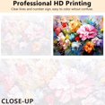 thumbnail image 3 of TISHIRON Paint by Numbers for Adults,16x20 inch Canvas Wall Art Blooming Flowers Oil Painting by Numbers Kit for Home Wall Decor (Frameless), 3 of 6