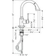 thumbnail image 6 of Hansgrohe Talis C HighArc Kitchen Faucet, 2-Spray Pull-Down, 1.75 GPM in Rubbed Bronze, 6 of 7