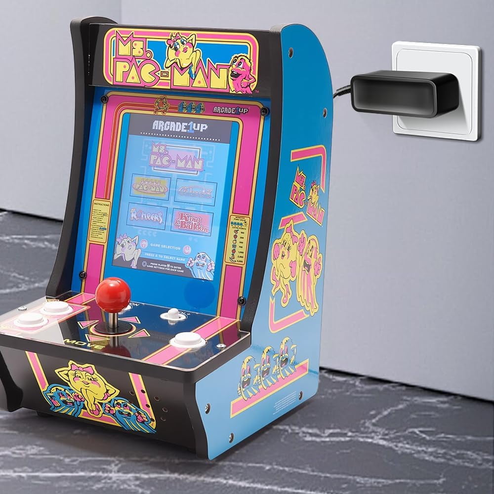 Arcade1UP Pac-Man Yellow Party-cade – 8 Games - Walmart.com