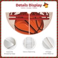 thumbnail image 3 of Xecao Basketball Shot Pattern Christmas Tree Skirt Round Xmas Tree Mat Base Cover for Holiday Home Decorations-48", 3 of 6
