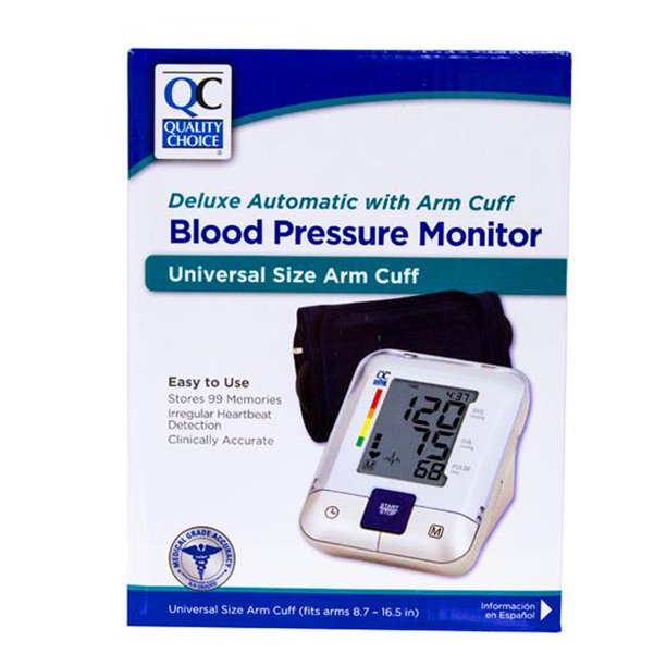 Merchandise 0380164 Quality Choice Deluxe Blood Pressure Monitor