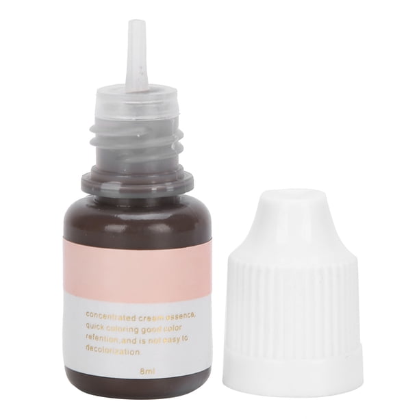 Máquina De Pigmentos Microblading Tinta Tinta Pigmento Microblading Tinta 8ml Delineador De Ojos De Cejas Máquina De Pigmentos Microblading Suministro De Maquillaje De TintaCafé Anggrek Café oscuro