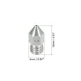 thumbnail image 2 of 0.6mm 3D Printer Nozzle, Fit for MK8 Extruder Head, for 1.75mm Filament Stainless Steel 2pcs, 2 of 5