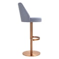 thumbnail image 7 of Maven Lavender Mist and Rose Gold Adjustable Swivel Stool, 7 of 7