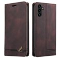thumbnail image 2 of Compatible with Samsung Galaxy S24 Plus Wallet Case with Card Holder,Women Men RFID Blocking PU Leather Vintage Folio Kickstand Flip Retro TPU Protective Credit Card Slots Phone Case,Brown, 2 of 11
