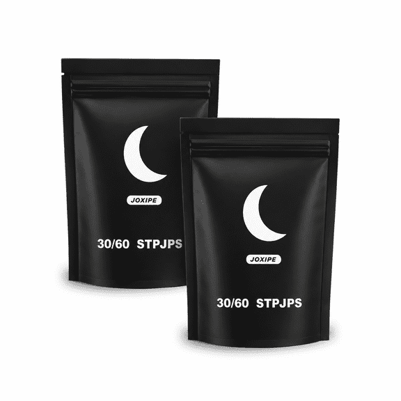 Mouth Tape for Sleeping - 60 Strips (1 Month Supply), Gentle Adhesion Black Strips, Snoring Relief & Nasal Breathing Aid for Yoga/Gym