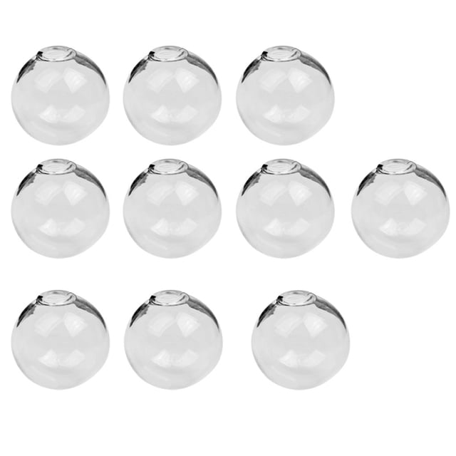 Botella Globo de Cristal Zulema 10 Uds Transparente