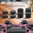 thumbnail image 7 of Controller Skins for PS4 - Silicone Protector Case Skin for Playstation 4 Controller Compatible with PS4 Slim / PS4 Pro Controller, Camo Mosaic Pink Cover for PS4 Controller with Thumb Grip Caps, 7 of 7