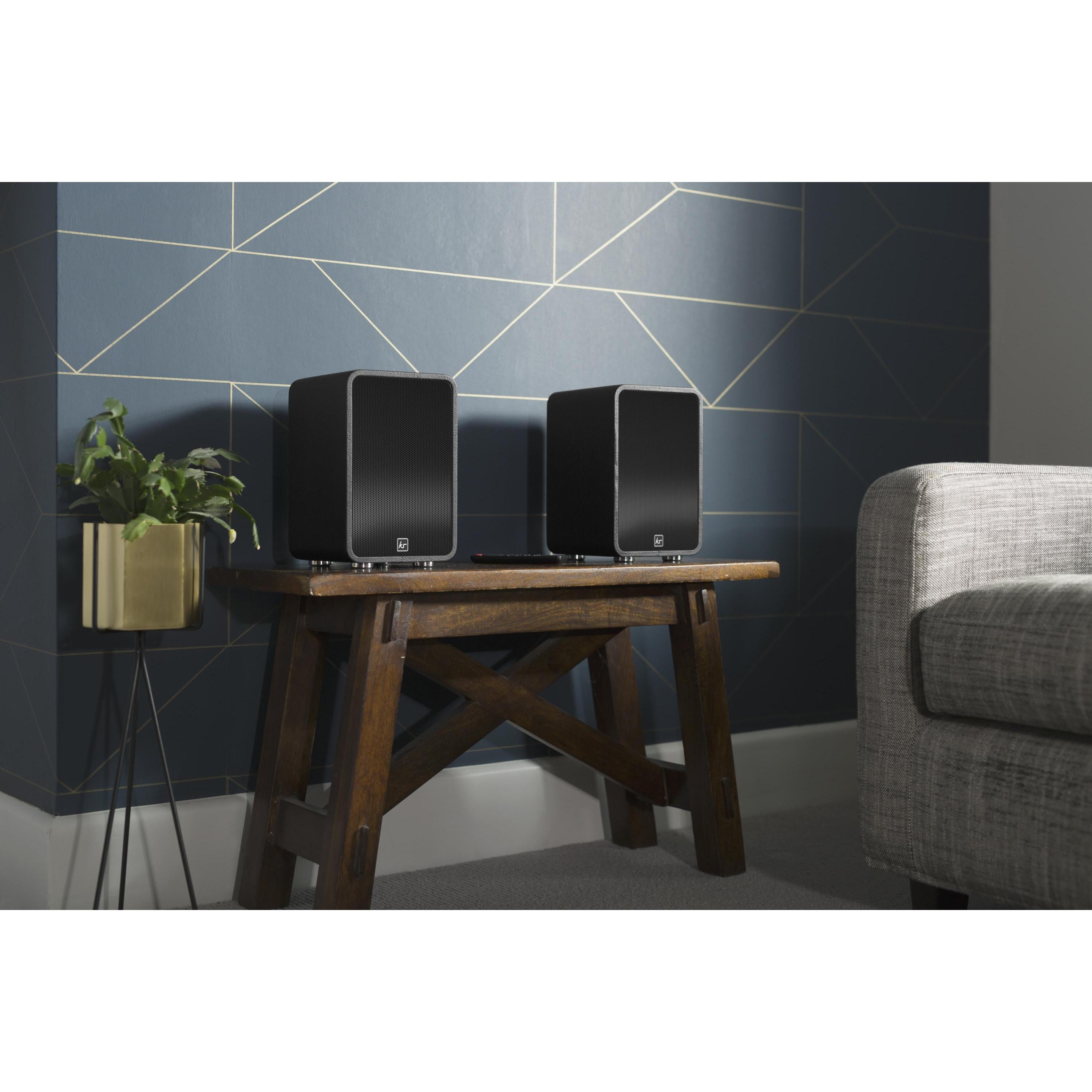 kitsound reunion wireless bookshelf speakers