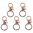 thumbnail image 1 of 5 Piezas de Broche de Langosta Giratorio con para Llavero de 65 Mm de oro and rosa para , de Hombro, Accesorios de Cierre, 1 of 5