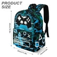 thumbnail image 3 of Gamer Backpack 17 Inch Oxford Cloth Casual Daily Commuter Gaming Backpack, 3 of 5