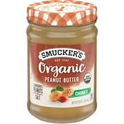 Smucker's Organic Natural Chunky Peanut Butter, 16 oz