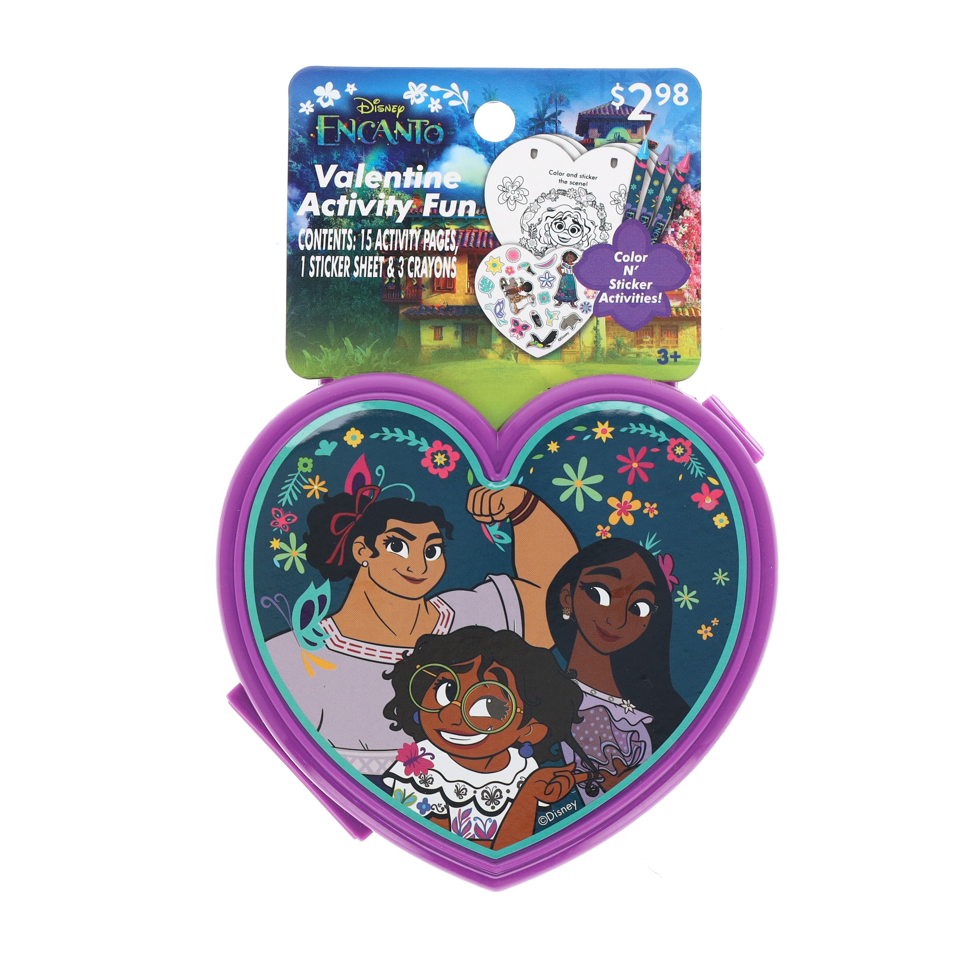 Disney Encanto Act Fun Set Heart Case, for Child Ages 3+