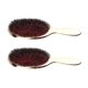 thumbnail image 1 of Cepillo de pelo desenredante de cerdas de jabalí Macarena 2 piezas para hombres, 1 of 8