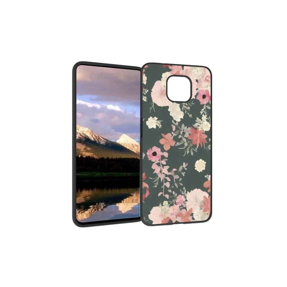 Compatible with Moto G Power 2021 Phone Case, Floral-25 Case Men Women, Flexible Silicone Shockproof Case for Moto G Power 2021