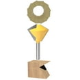 thumbnail image 2 of Router Bit, Router Bits, Wide Application Practical Carving Trimming Making Flowerpot For Engraving 8 Side, 2 of 8