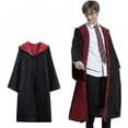 thumbnail image 4 of Disfraz de Harry Potter con capa de Hermione, disfraz de colegio de Hogwarts para adulto, 4 of 5
