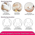 thumbnail image 5 of 3.0mhz Doppler Fetal Heart Rate Monitor Home Pregnancy Baby Fetal Sound Heart Rate Detector UEB, 5 of 5
