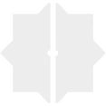 thumbnail image 4 of 34"OD x 2"ID x 18 3/4"C x 1"P Axel Architectural Grade PVC Contemporary Ceiling Medallion, Two Piece, 4 of 11