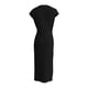 thumbnail image 5 of Vestido largo de manga corta y cuello redondo para mujer - Vestido largo de verano ligero de color liso - S-XL, 5 of 5