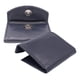 thumbnail image 4 of Cartera Tarjetero Piel Genuina Monedero Broche Imán azul, 4 of 8