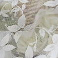 thumbnail image 5 of White Sheer Curtains for Living Room Floral Embroidery Rustic Voile Window Curtain Drpaes for Bedroom Rod, 5 of 5