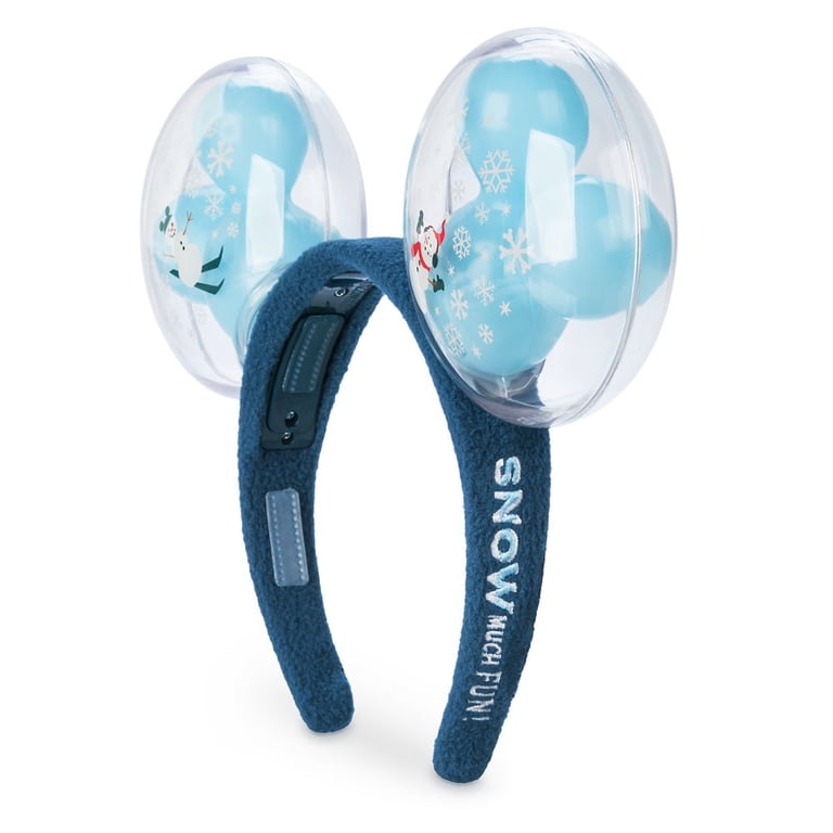 Disney Mickey Mouse Snowman Balloon Light-Up Ear Headband  display picture 3