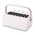 thumbnail image 1 of Haut-parleur Sans Fil BT, Qualité Sonore HiFi Charge DC5V Piano Électronique Réglage Facile pour Fête Rassemblement Blanc, 1 of 7