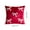Red, variant on Velvet Sofa Cushion Cover with Bows - Christmas Throw Pillowcase, Soft Decorative Cover for Living Room Couch