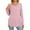 Pink, variant on WTOBBY Fashionable Women's Long Sleeve Solid Color Button Detail Top Round Neck Casual Wear Breathable Material Perfect for Office or Weekend Layering Piece Stretch Fit,Beige L