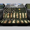 thumbnail image 3 of POLERO Camouflage American Flag Pattern Car Back Seat Cover for Women, 2 Pcs Rear Bench Seat Cover Non-Slip Durable Car Rear Seat Protectors, 3 of 7