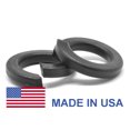 thumbnail image 1 of 1/4" Grade 8 Regular Split Lockwasher - USA Alloy Steel Black Oxide Pk 250, 1 of 1