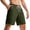 Army Green, variant on Men's Casual Shorts Lightweight Breathable - Corduroy Drawstring Waist Cinched Sports Leisure Shorts Trendy Simple,Pink,S