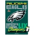thumbnail image 1 of Logo de l'équipe NFL Philadelphia Eagles - Super Bowl LIX, 1 of 4