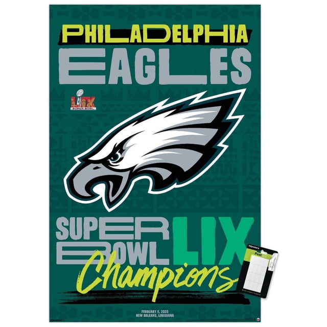 Logo de l'équipe NFL Philadelphia Eagles - Super Bowl LIX