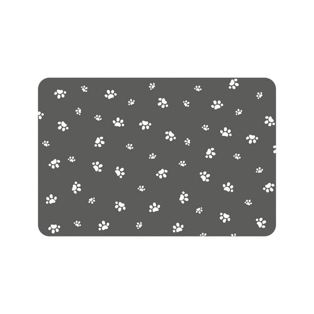 Alfombras de baño, alfombras para sala de estar, alfombra de área, tapete de baño, tapete absorbente para comida de mascotas, tapete antimanchas para comida y agua, tapete para comedero de perro fácil