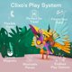 thumbnail image 4 of Set de juguetes de construcción Clixo Tropical Birds con alas batiendo 6+, 4 of 7