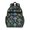 Mushroom and Psychedelic Black Pattern, variant on Mushroom and Dragonfly Black Pattern Cute School Backpack Bag for School with Padded Back and Adjustable Shoulder Straps 15.25"x11.5"x5.25"