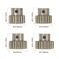 thumbnail image 3 of 48P 7075 Aluminio Piñón Motor Engranaje Juego 4uds 17T 18T 19T 20T Ajuste 3.175mm RC Motor Eje 48 Paso Engranajes para RC Coche, con Hexagonal Llave, 3 of 6