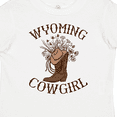 thumbnail image 4 of Inktastic Wyoming Cowgirl Western Rodeo Girls Toddler T-Shirt, 4 of 5