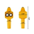 thumbnail image 3 of Winch Control Handle With Cable Remote Winch Control Approx. 1.3meter 4.3ft Cable 12V Winch Control Forward Reverse Function, 3 of 10