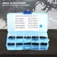 thumbnail image 2 of 1000 tornillos autorroscantes M1 M1.2 M1.4 M1.7, tornillos de cabeza Phillips de acero inoxidable pequeños Walfront con caja de almacenamiento (negro), 2 of 5