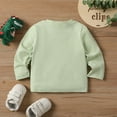 thumbnail image 6 of PatPat Toddler Boys Girls Sweatshirts & Hoodies Animal Graphic Tees, Pale Green, 3-4 Years, 6 of 7